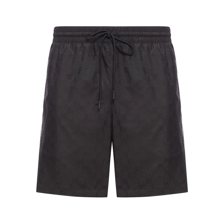 Gucci Black Beachwear - Swim Shorts Men