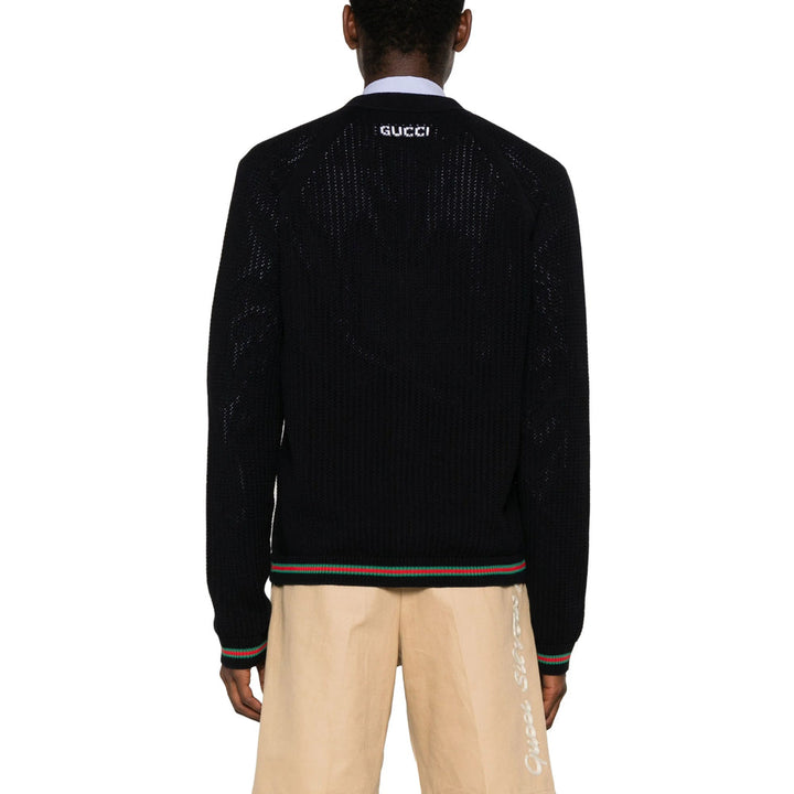Gucci Blue Sweaters & Knitwear - Cardigans Men