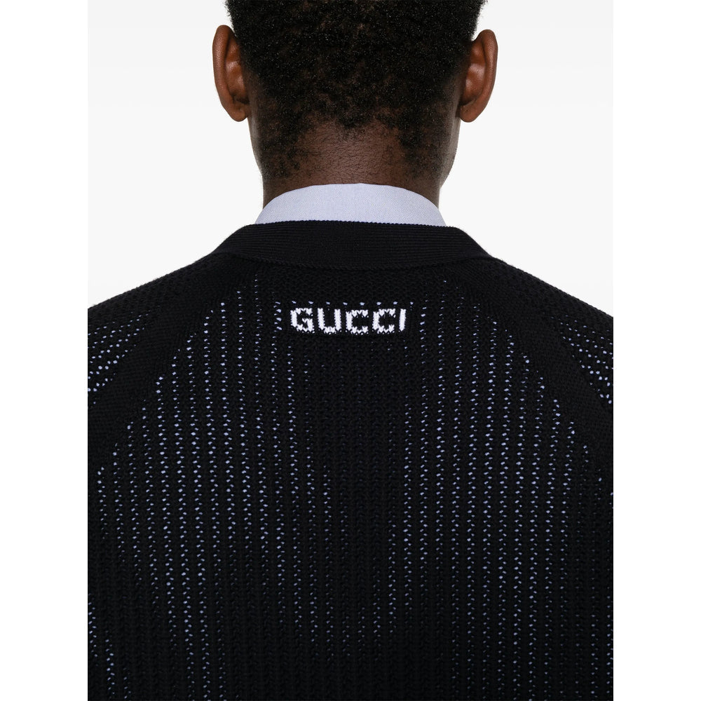 Gucci Blue Sweaters & Knitwear - Cardigans Men