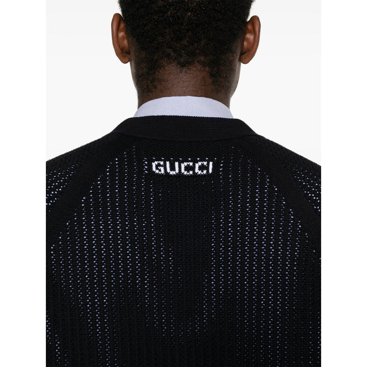Gucci Blue Sweaters & Knitwear - Cardigans Men