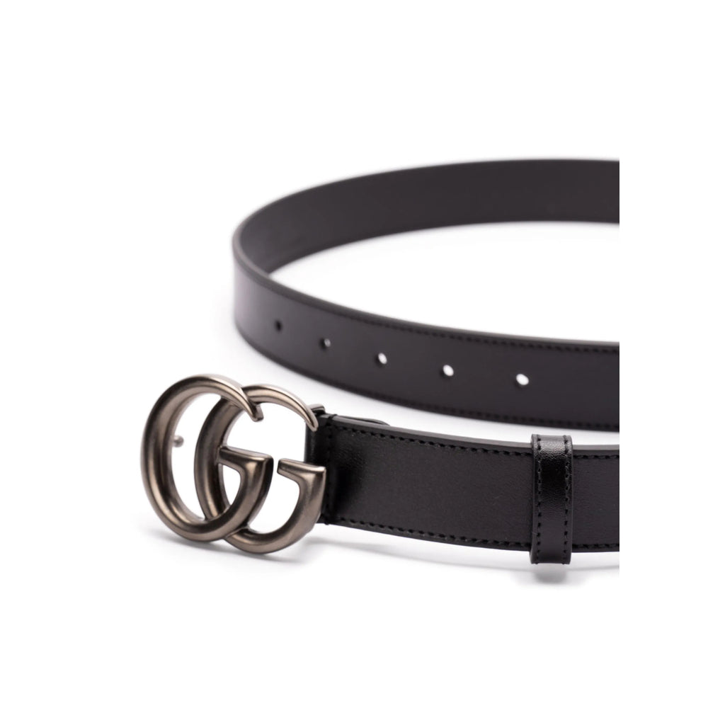 Gucci Black Belts Men
