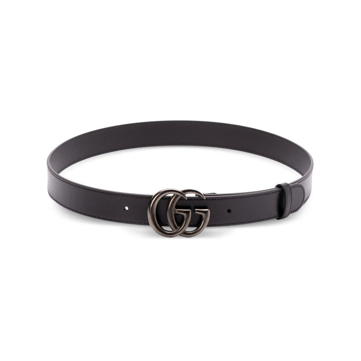 Gucci Black Belts Men