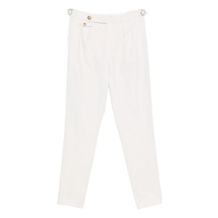 Brunello Cucinelli Neutrals Trousers - Tapered Trousers Men