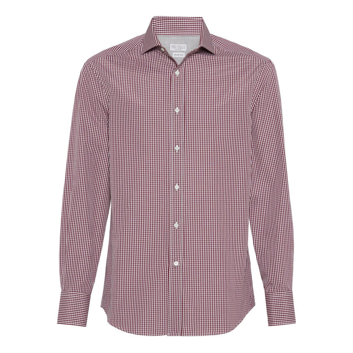 Brunello Cucinelli Red Shirts Men