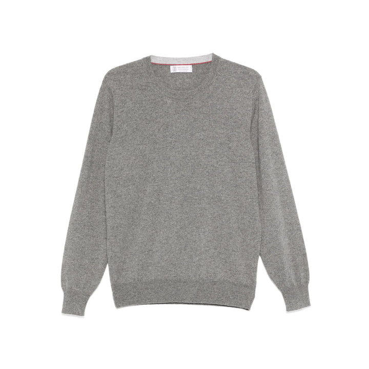 Brunello Cucinelli Grey Sweaters & Knitwear - Jumpers Men