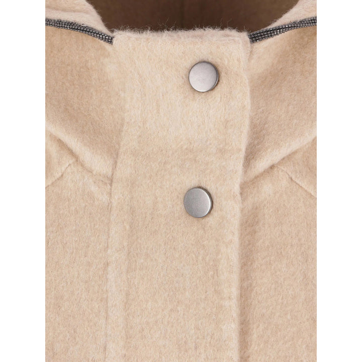 Brunello Cucinelli Neutrals Coats - Capes Women