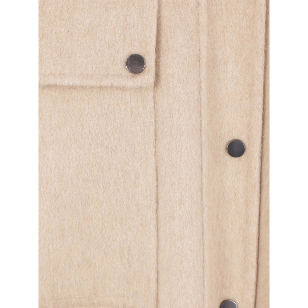 Brunello Cucinelli Neutrals Coats - Capes Women