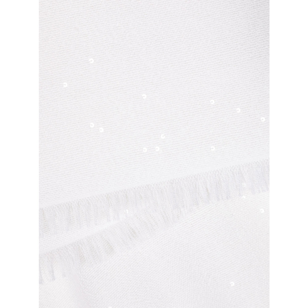 Brunello Cucinelli White Scarves Women