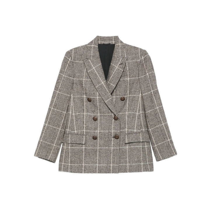 Brunello Cucinelli Brown Jackets - Blazers Women