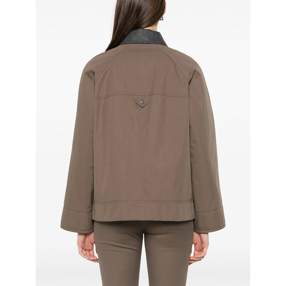Brunello Cucinelli Brown Jackets - Oversized Jackets Women