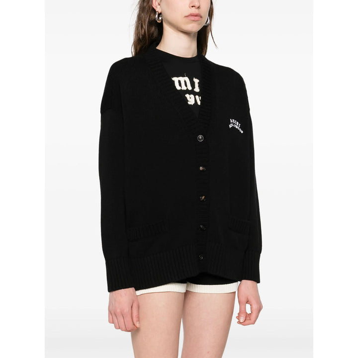 Amiri Black Knitwear - Cardigans Women
