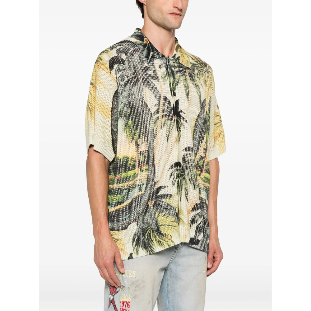 Amiri Green Shirts Men