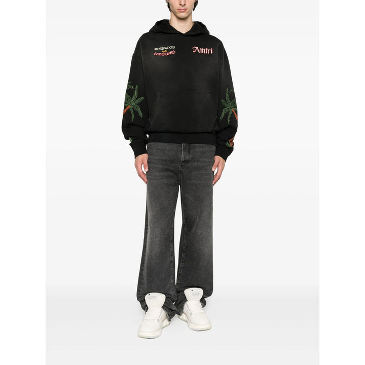 Amiri Black Sweaters & Knitwear - Hoodies Men
