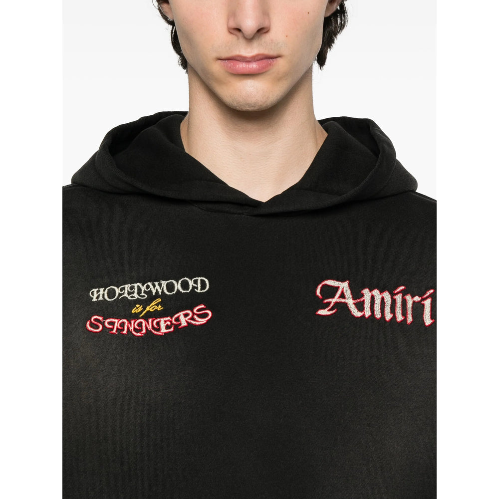 Amiri Black Sweaters & Knitwear - Hoodies Men