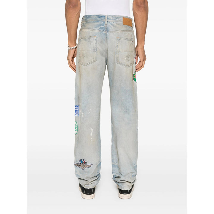 Amiri Blue Denim - Regular & Straight-Leg Jeans Men
