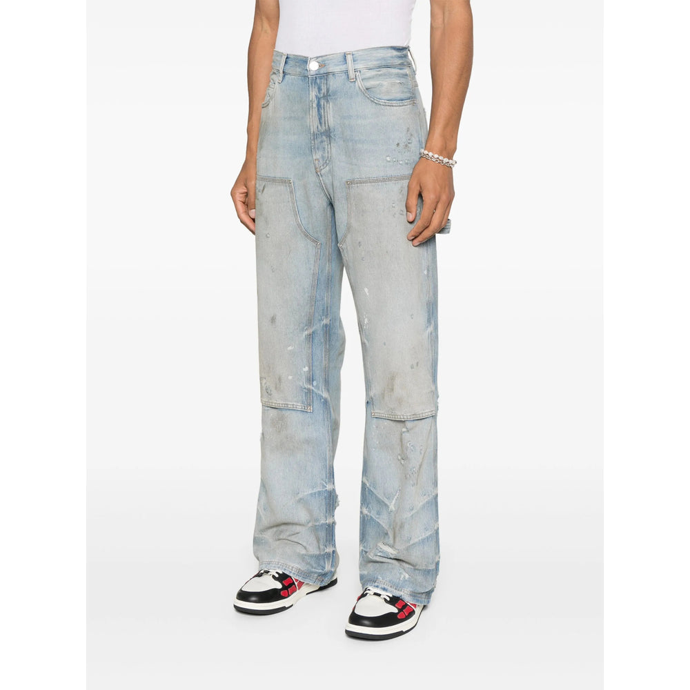 Amiri Blue Denim - Regular & Straight-Leg Jeans Men