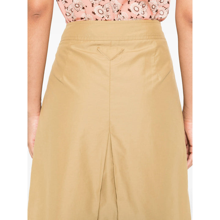 Prada Neutrals Skirts - Pleated Skirts Women