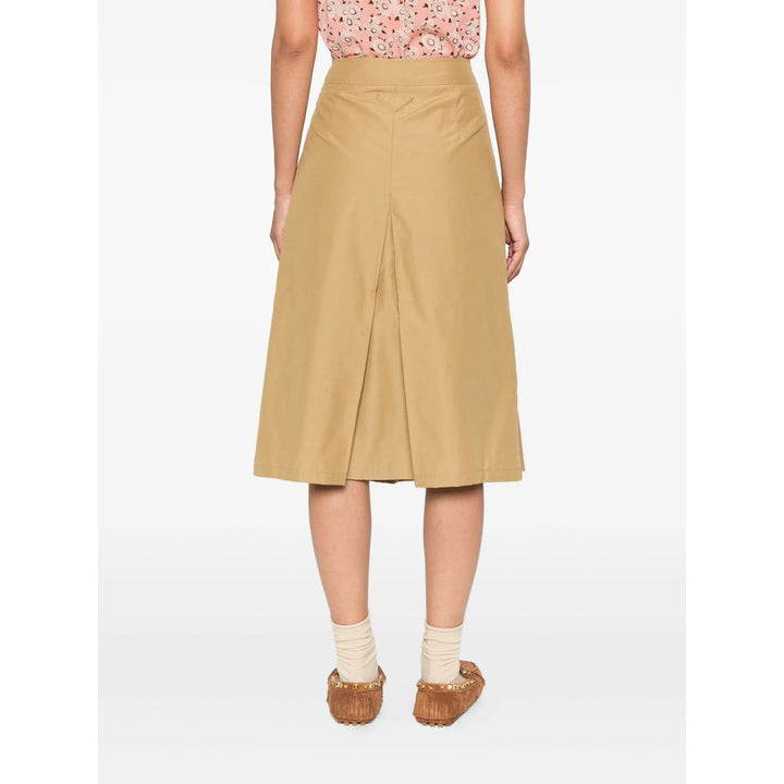 Prada Neutrals Skirts - Pleated Skirts Women