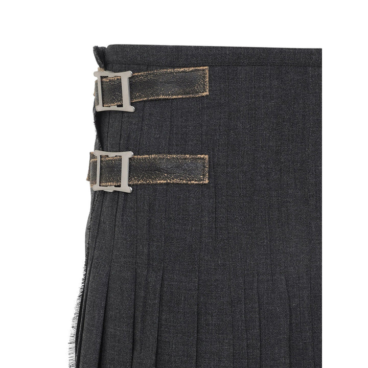 Prada Grey Skirts - A-Line Skirts Women