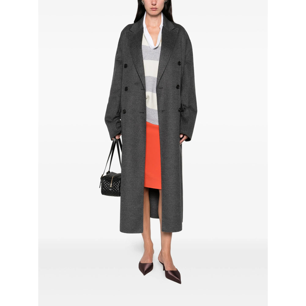 Prada Black Coats - Double Breasted & Peacoats Women