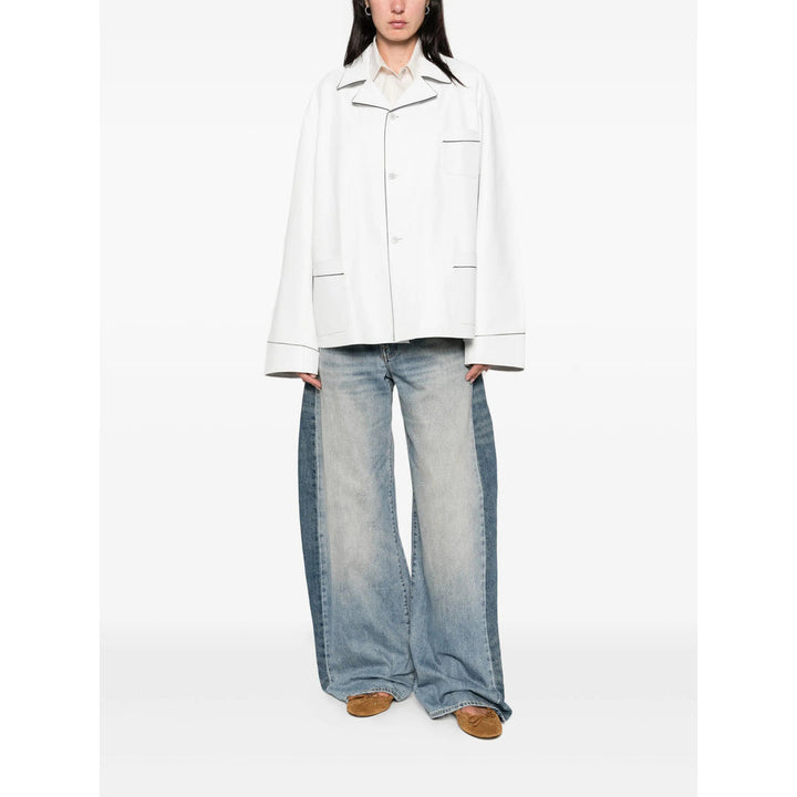 Prada White Jackets - Oversized Jackets Women