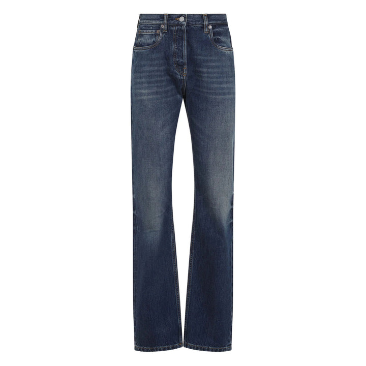Prada Blue Denim - Straight-Leg Jeans Women