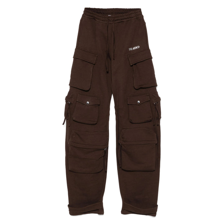 The Attico Brown Trousers - Straight Trousers Women