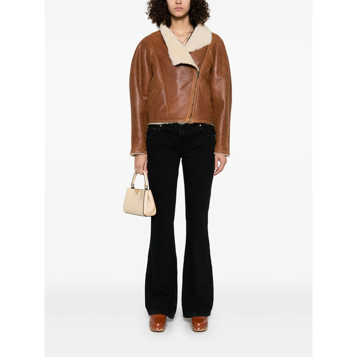Isabel Marant Brown Jackets - Faux Fur & Shearling Jackets Women