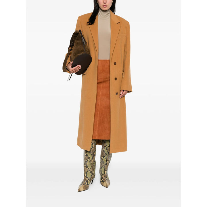 Isabel Marant Brown Coats - Single Breasted Coats Women