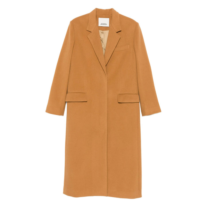 Isabel Marant Brown Coats - Single Breasted Coats Women