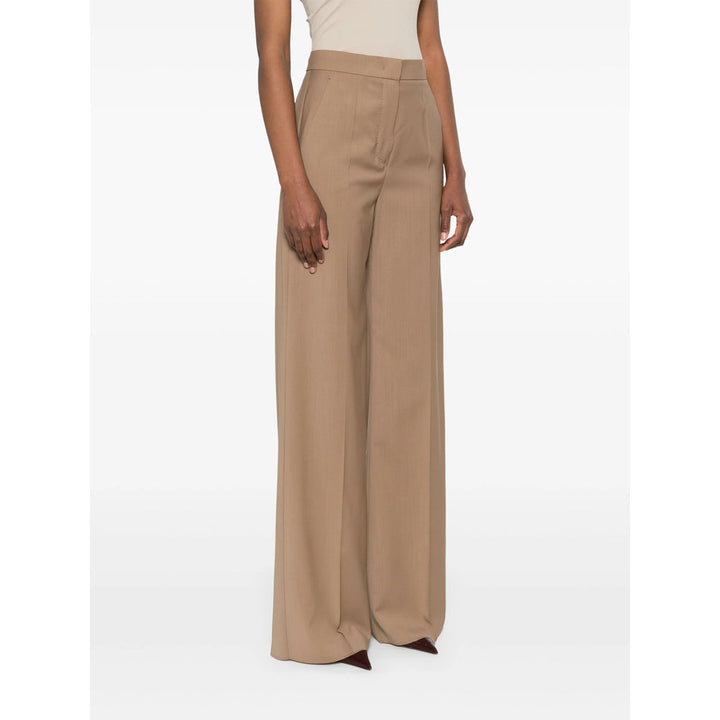 Max Mara Brown Trousers - High-Waisted Trousers Women