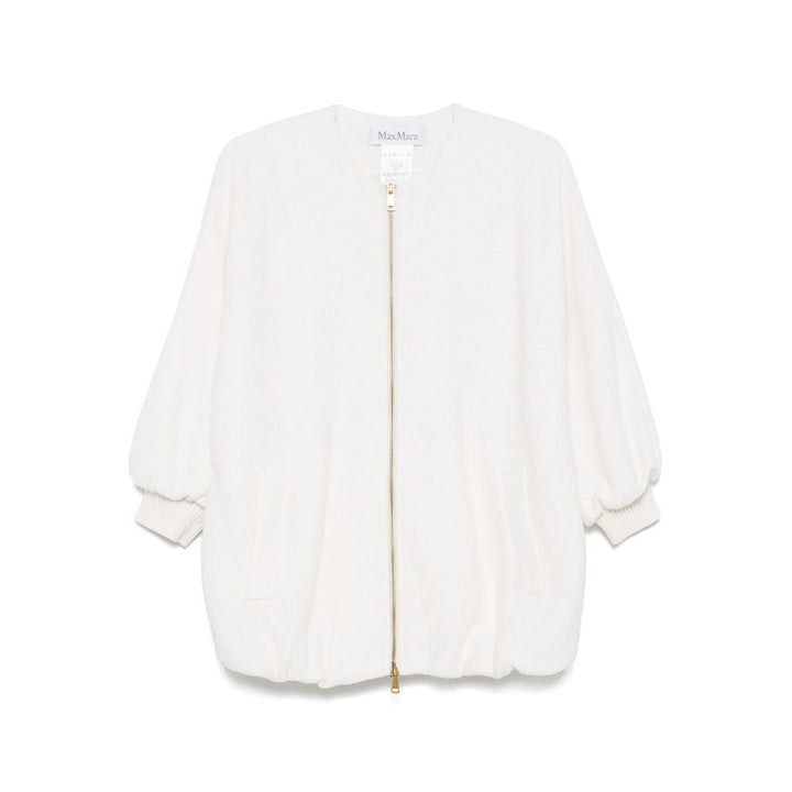 Max Mara White Knitwear - Cardigans Women