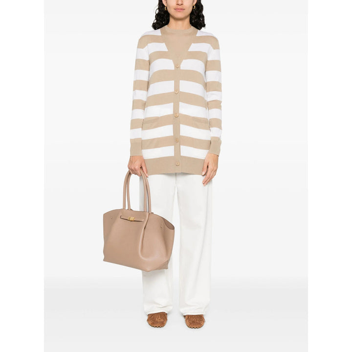 Max Mara White Knitwear - Cardigans Women
