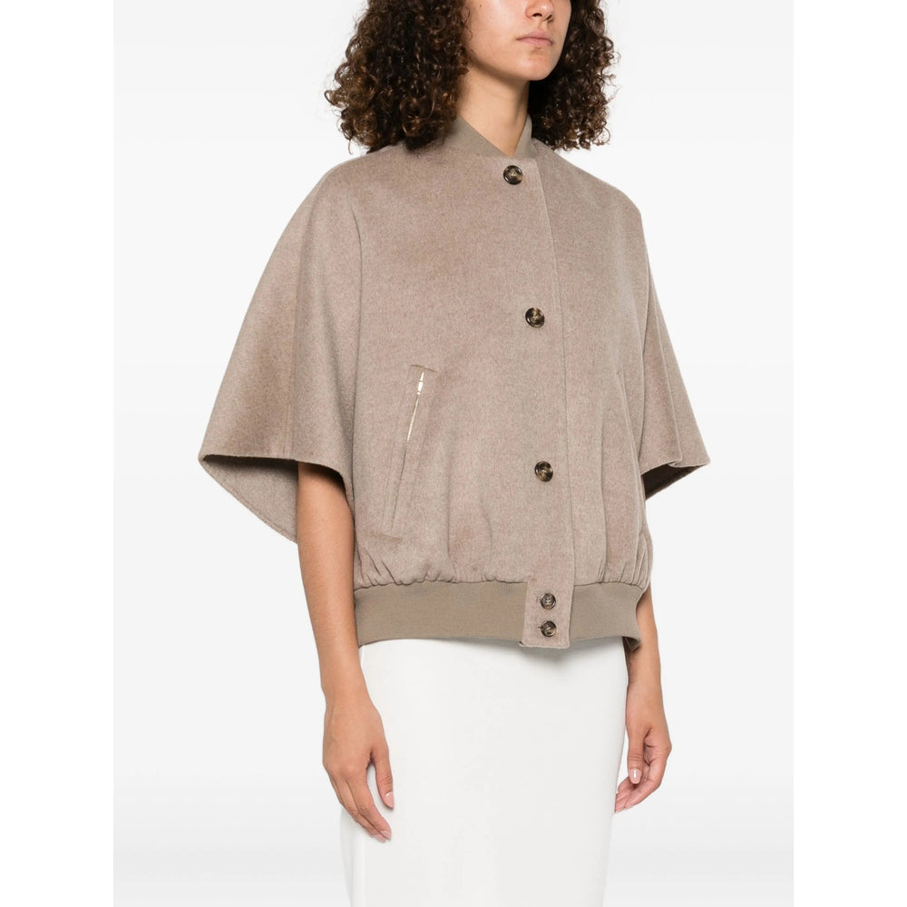 Max Mara Neutrals Coats - Capes Women
