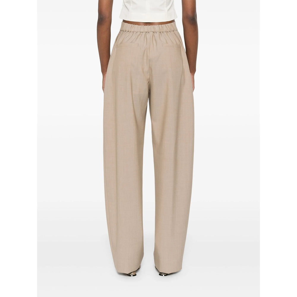 Sportmax Neutrals Trousers - High-Waisted Trousers Women