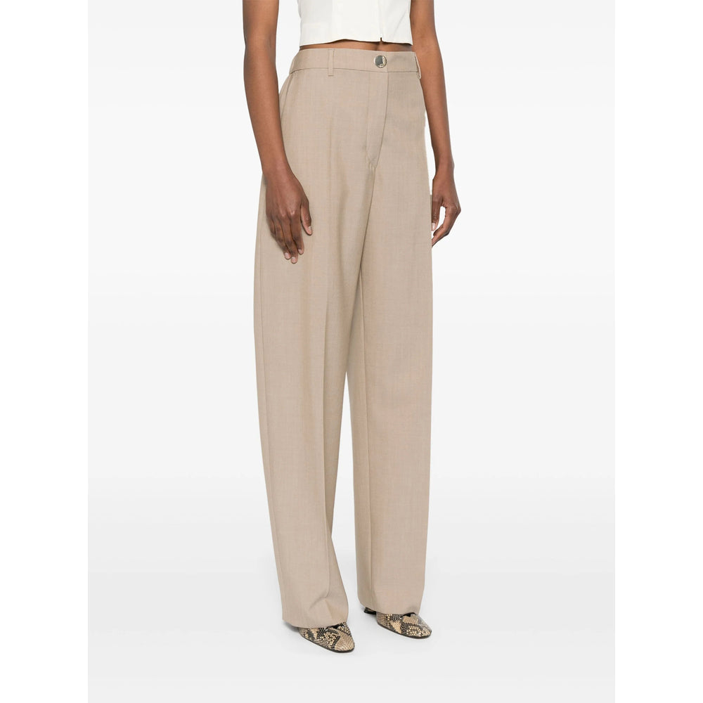 Sportmax Neutrals Trousers - High-Waisted Trousers Women