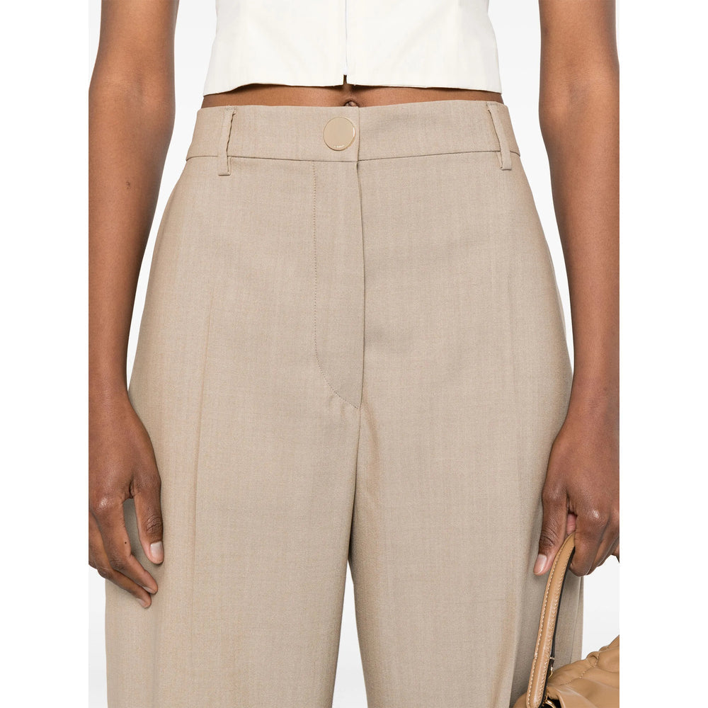 Sportmax Neutrals Trousers - High-Waisted Trousers Women