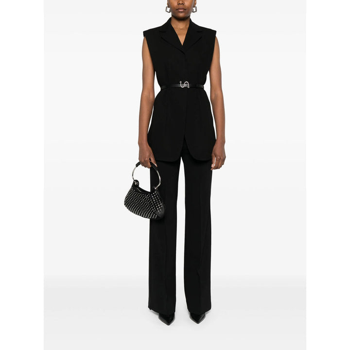 Sportmax Black Trousers - High-Waisted Trousers Women