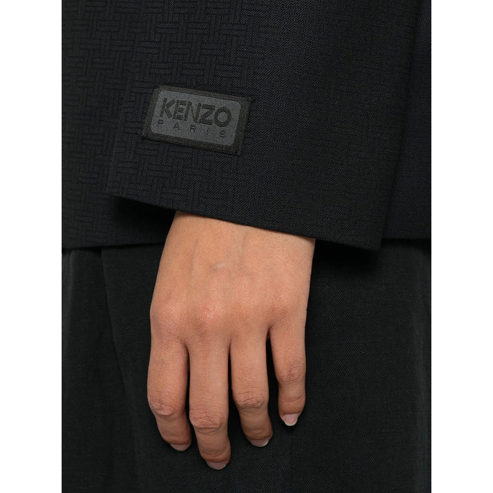 Kenzo Black Jackets - Blazers Women