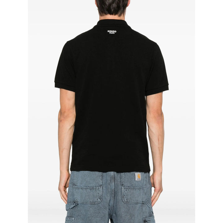 Kenzo Black Polo Shirts Men