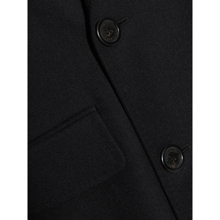 Dsquared2 Black Coats - Double Breasted Coats Men