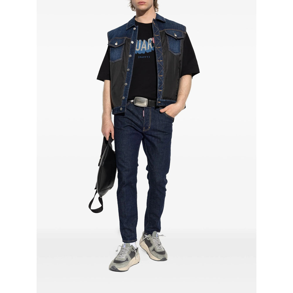 Dsquared2 Black T-Shirts & Vests - T-Shirts Men