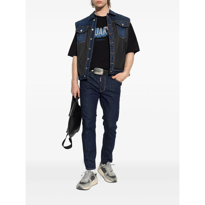 Dsquared2 Black T-Shirts & Vests - T-Shirts Men