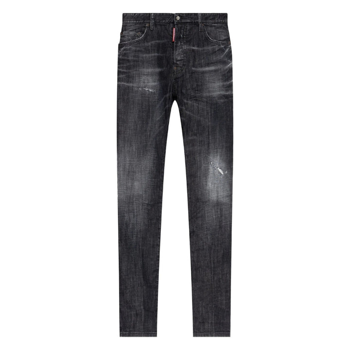 Dsquared2 Black Denim - Regular & Straight-Leg Jeans Men