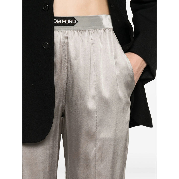 Tom Ford Grey Trousers - Straight Trousers Women