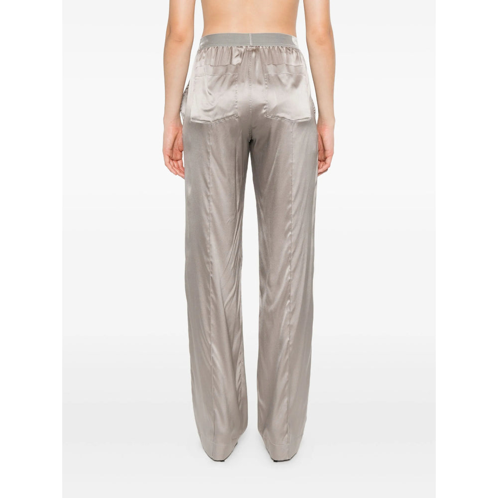 Tom Ford Grey Trousers - Straight Trousers Women