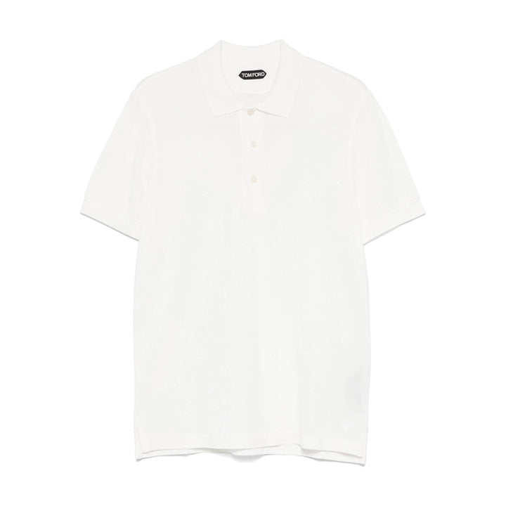 Tom Ford White Polo Shirts Men