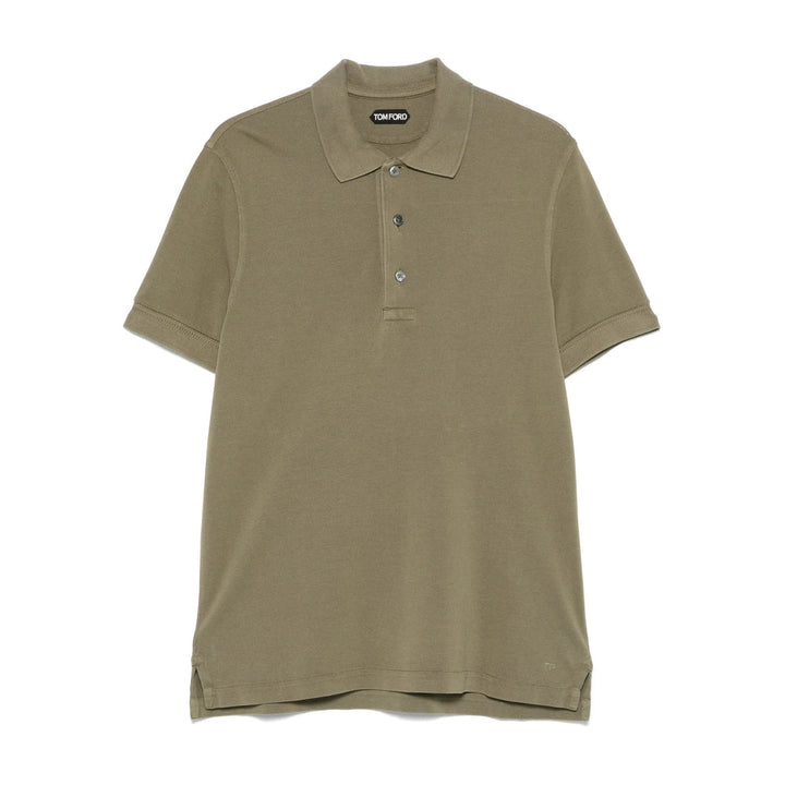 Tom Ford Green Polo Shirts Men