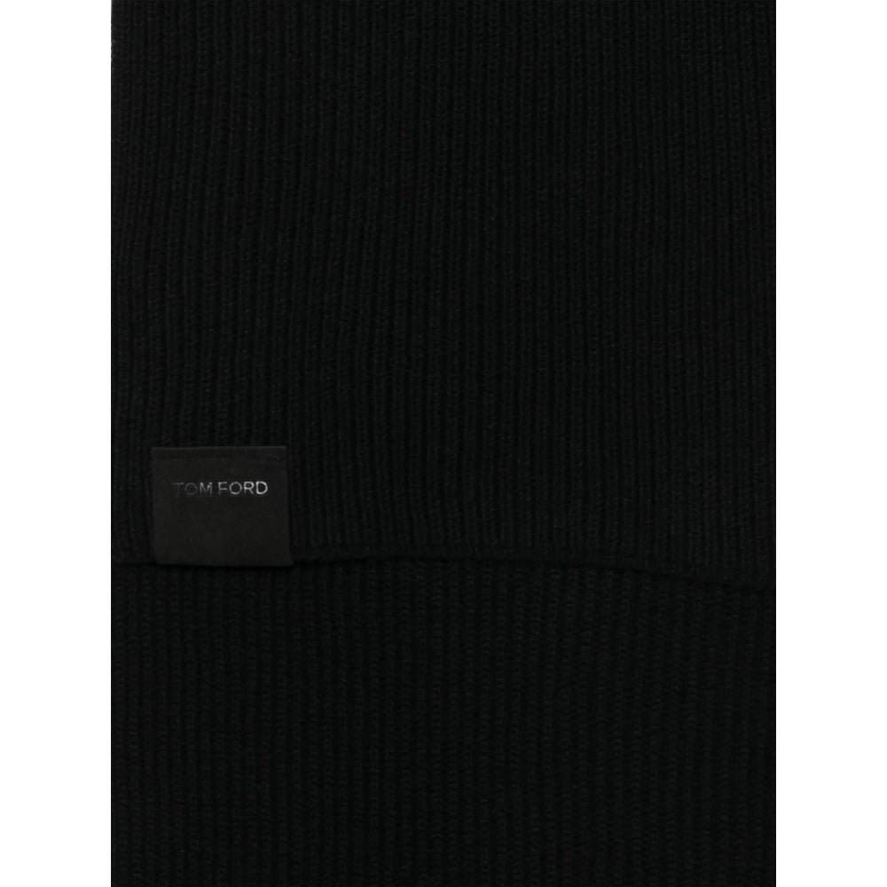 Tom Ford Black Scarves Men