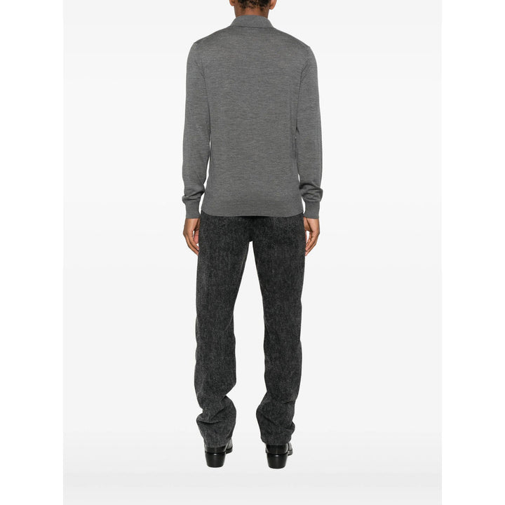 Tom Ford Grey Polo Shirts Men